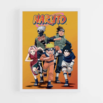 Affiche Naruto Oranje