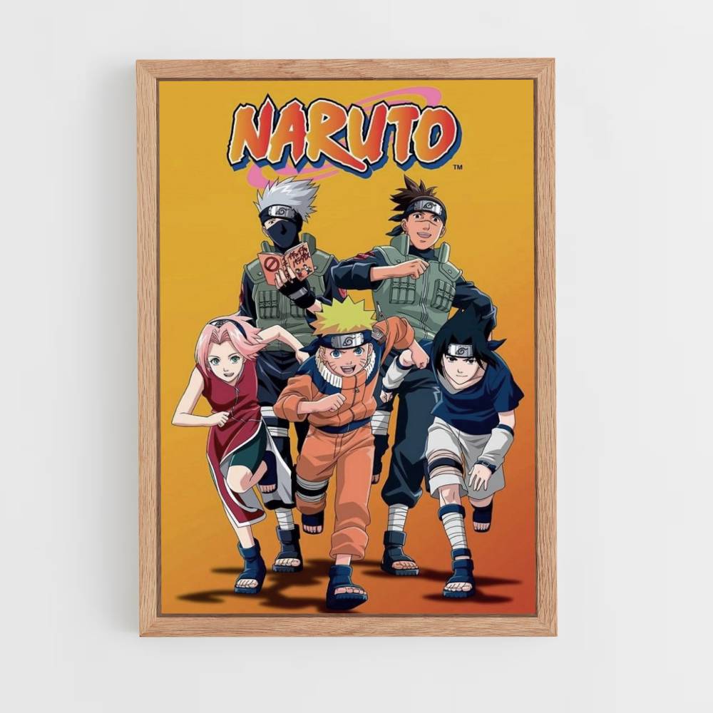 Affiche Naruto Oranje