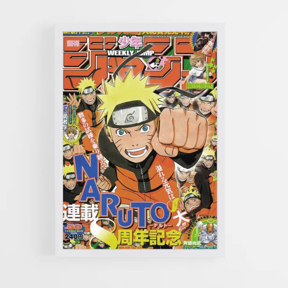 Poster Shonen sprong Naruto