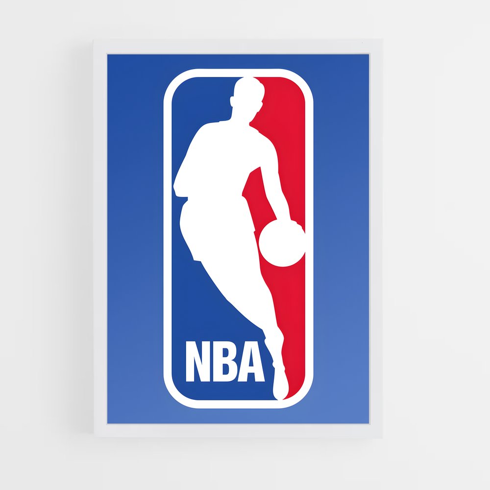 nba-basketball-10 cadre Blanc