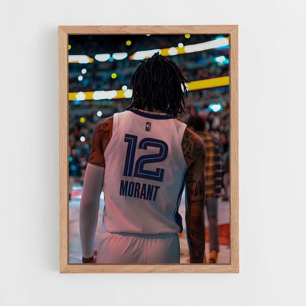 nba-basketball-6 cadre Bois clair