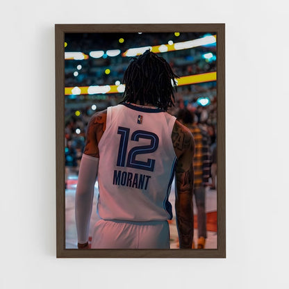 nba-basketball-6 cadre Bois foncé