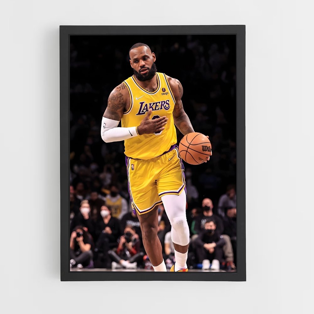 nba-basketball-7 cadre Noir