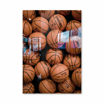 Affiche basketbalballen