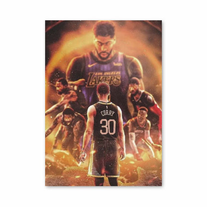 Affiche NBA-curry