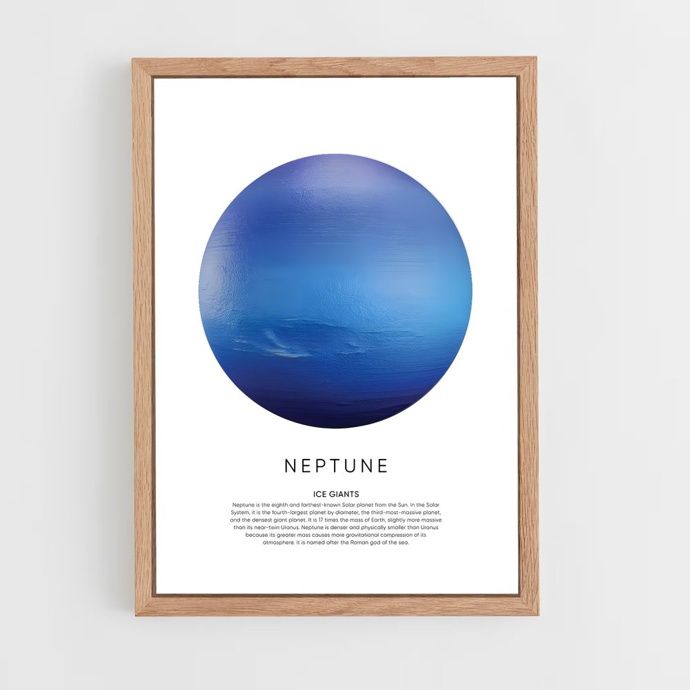 neptune-2 cadre Bois clair