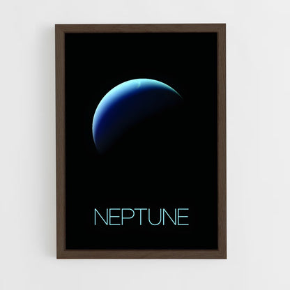 neptune-4 cadre Bois foncé