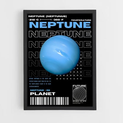 neptune-9 cadre Noir