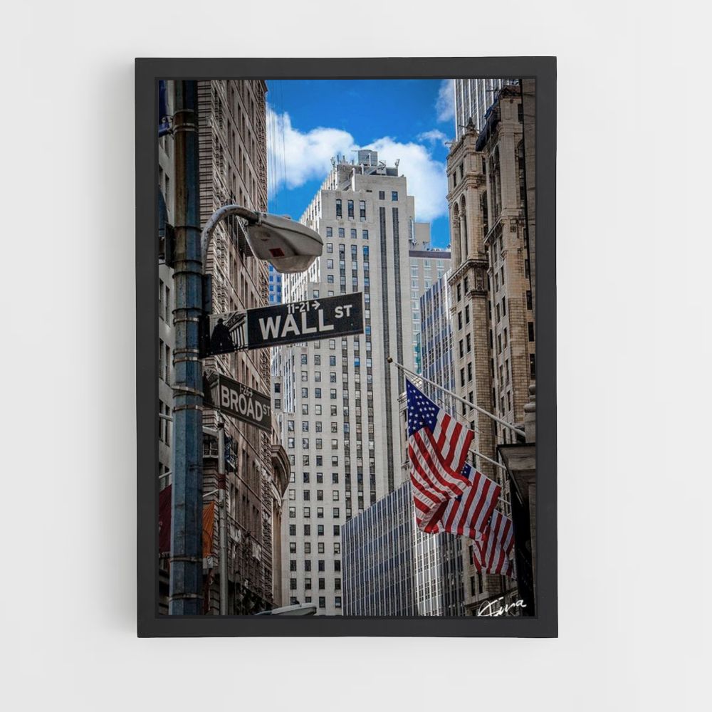 Affiche Wall Street