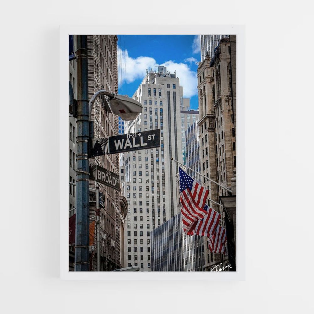 Affiche Wall Street