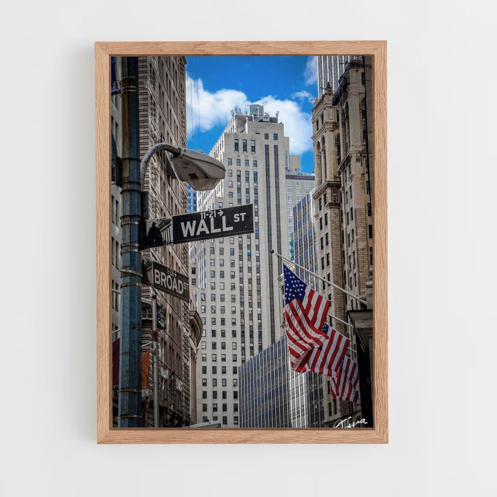 Affiche Wall Street