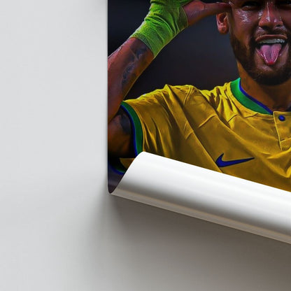 Neymar grappige poster