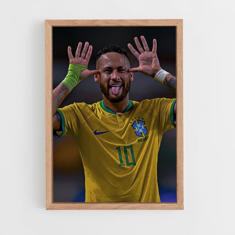 Neymar grappige poster