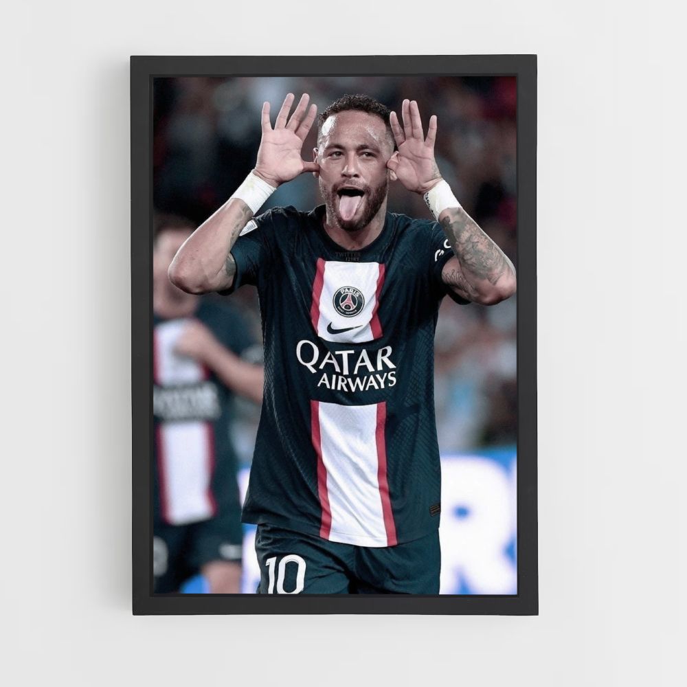 Neymar-vieringsposter