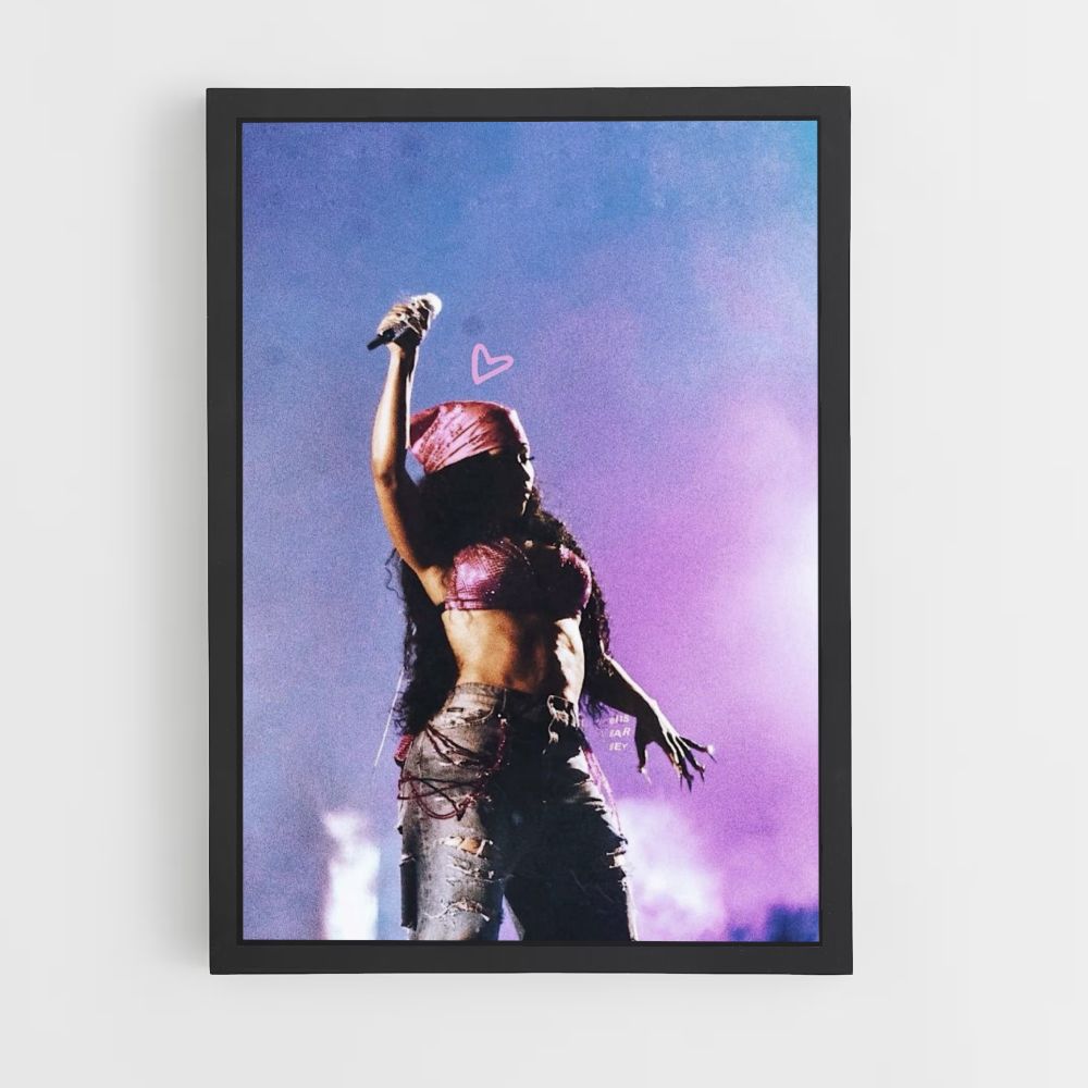 Poster Nicky Minaj-stijl