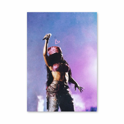 Poster Nicky Minaj-stijl