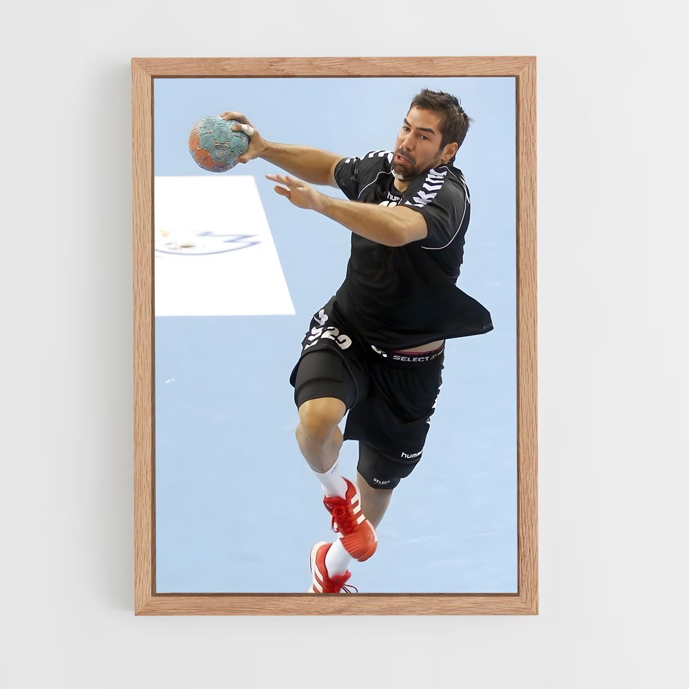 nikola-karabatic-2 cadre Bois clair