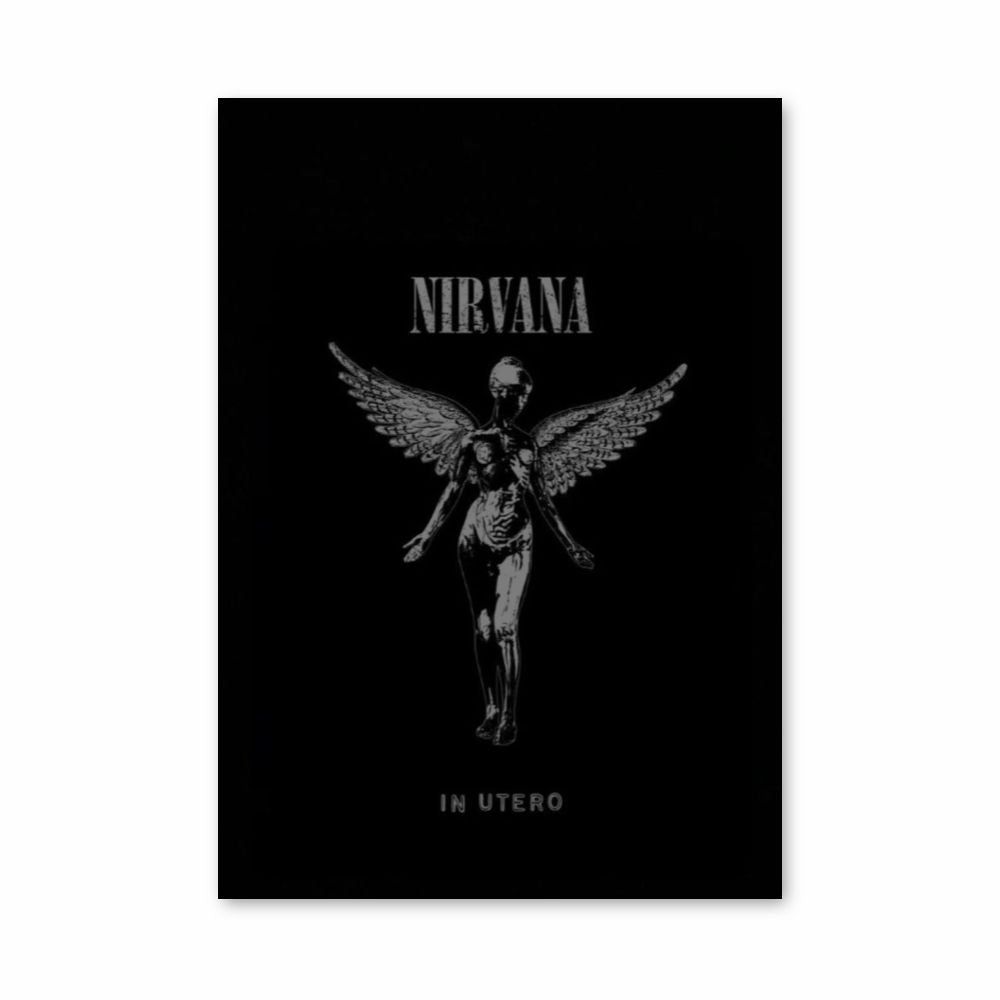 Nirvana engel-poster