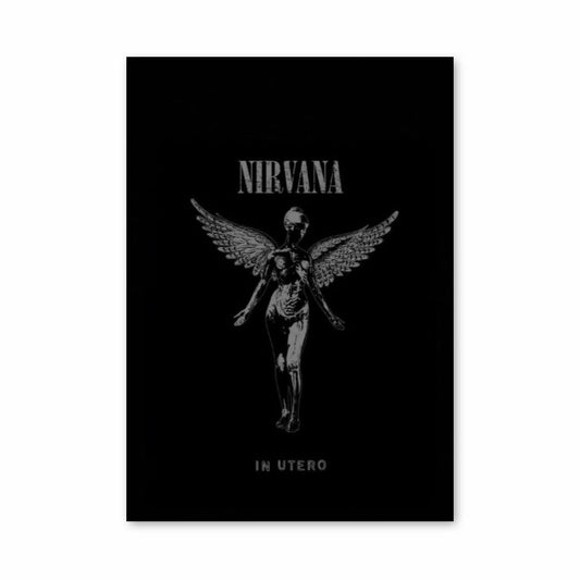 Nirvana engel-poster