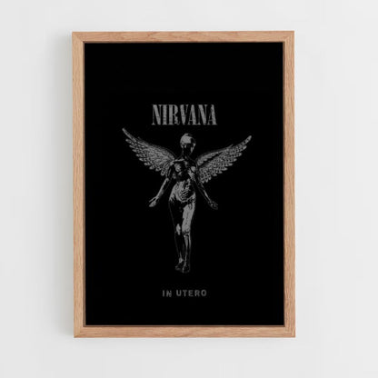 Nirvana engel-poster