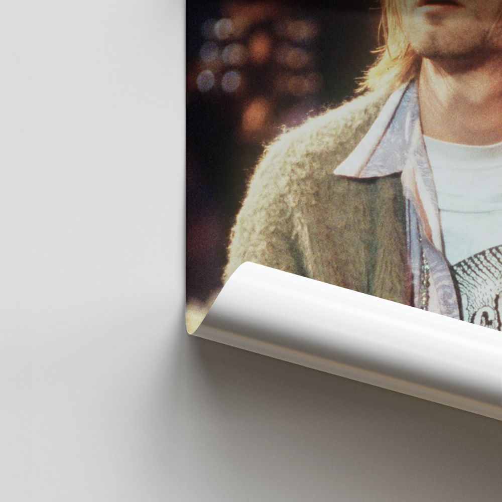 Poster Kurt Cobain-gitaar