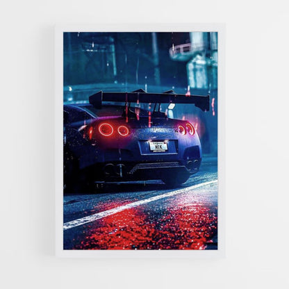 Poster Nissan GTR Neon