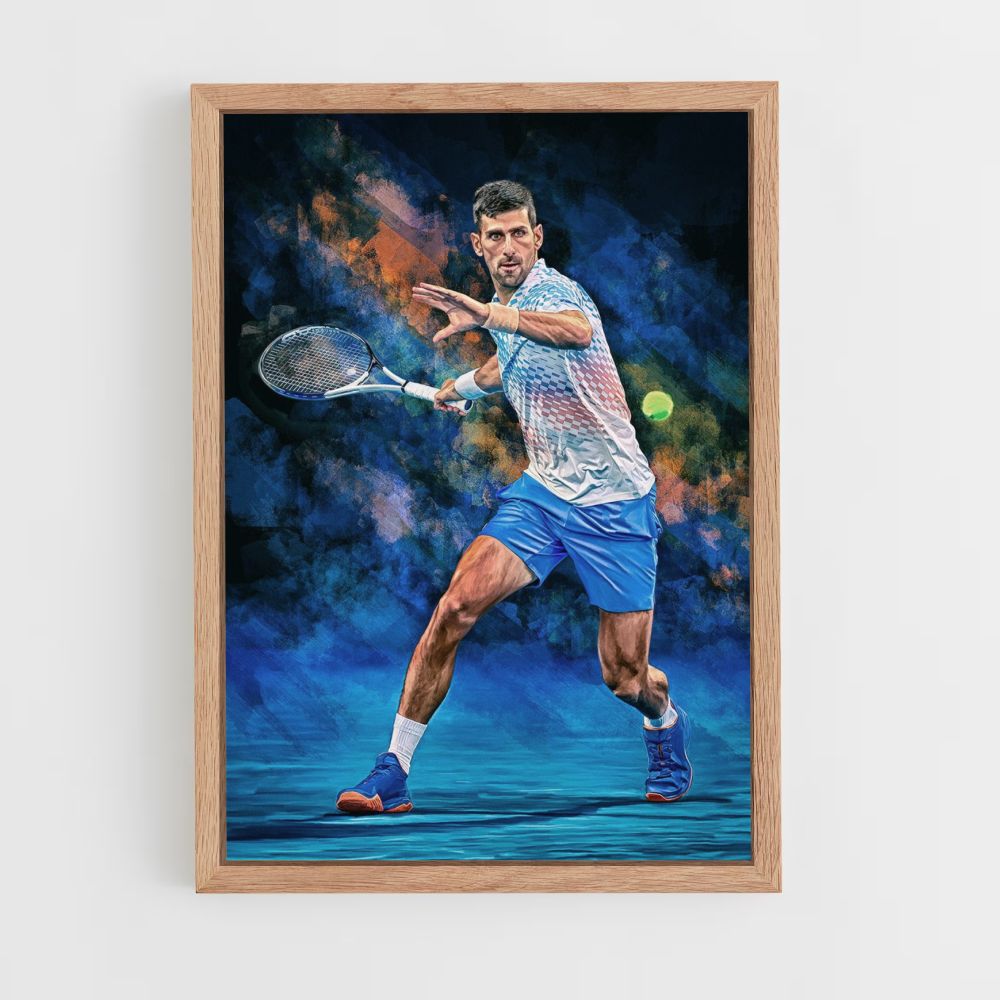 Poster Novak Djokovic Tennis