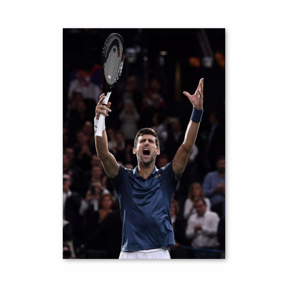 Affiche Tennis Djokovic