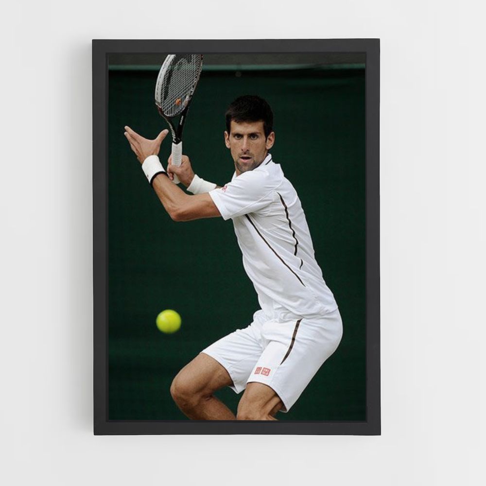 Poster Djokovic-bal