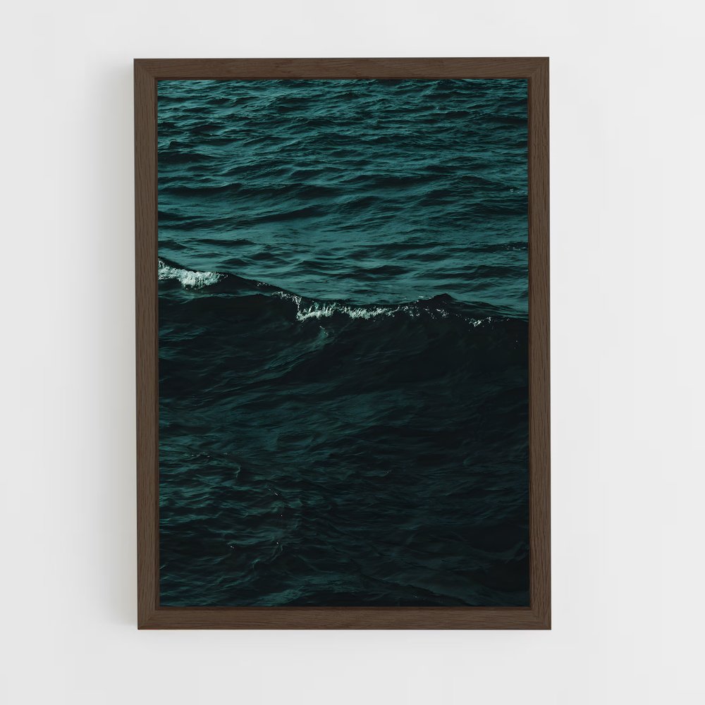 ocean-2 cadre Bois foncé