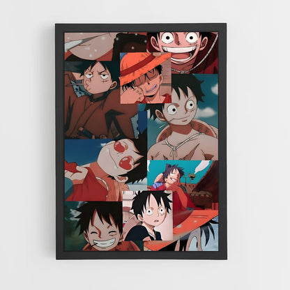 one-piece-11 cadre Noir