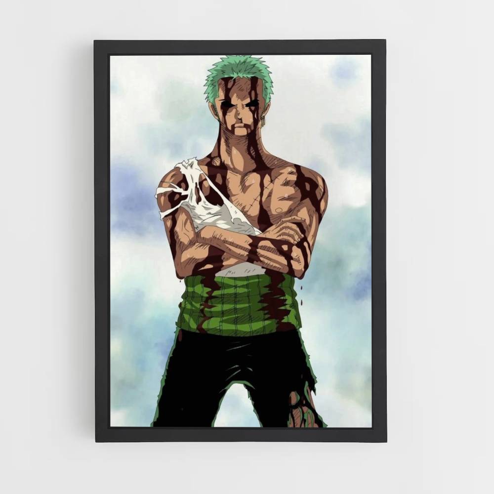 Affiche Zoro versus Kuma