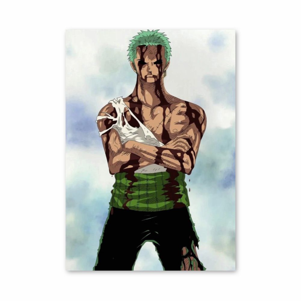 Affiche Zoro versus Kuma