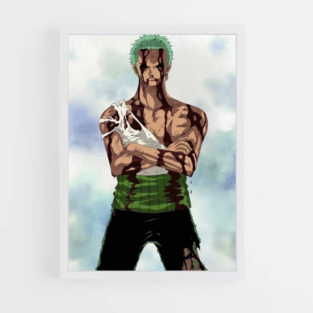 Affiche Zoro versus Kuma