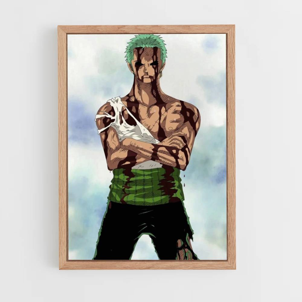 Affiche Zoro versus Kuma