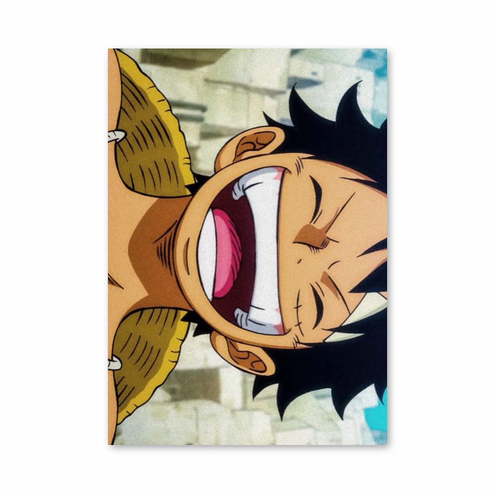 Poster Luffy glimlach