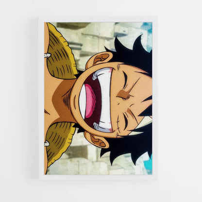 Poster Luffy glimlach