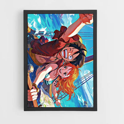 Affiche Nami Luffy