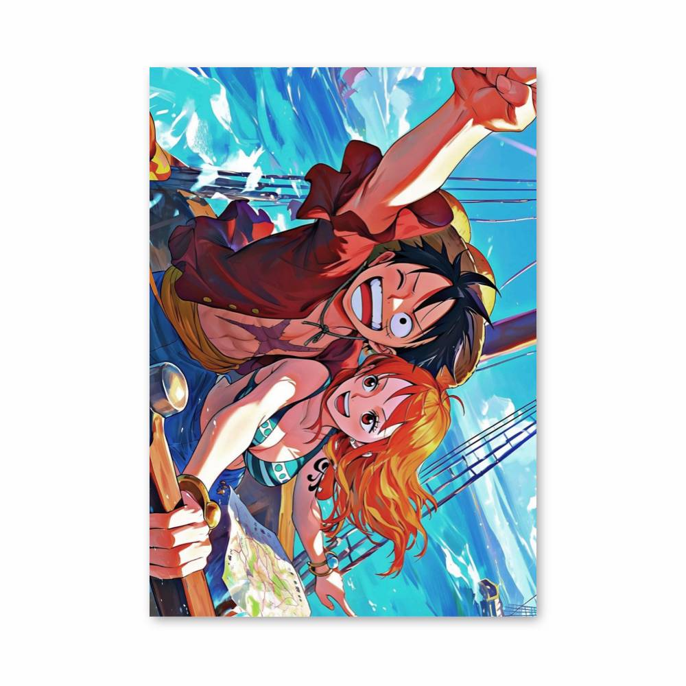 Poster Nami Luffy