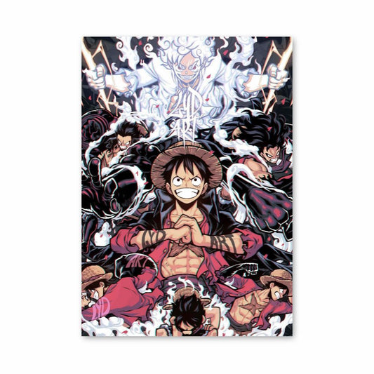 Poster Luffy-uitrusting 5