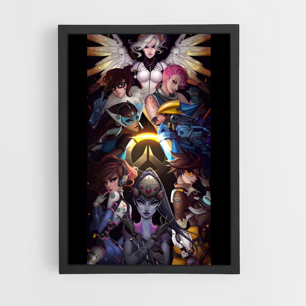 overwatch-11 cadre Noir