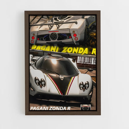 pagani-4 cadre Bois foncé
