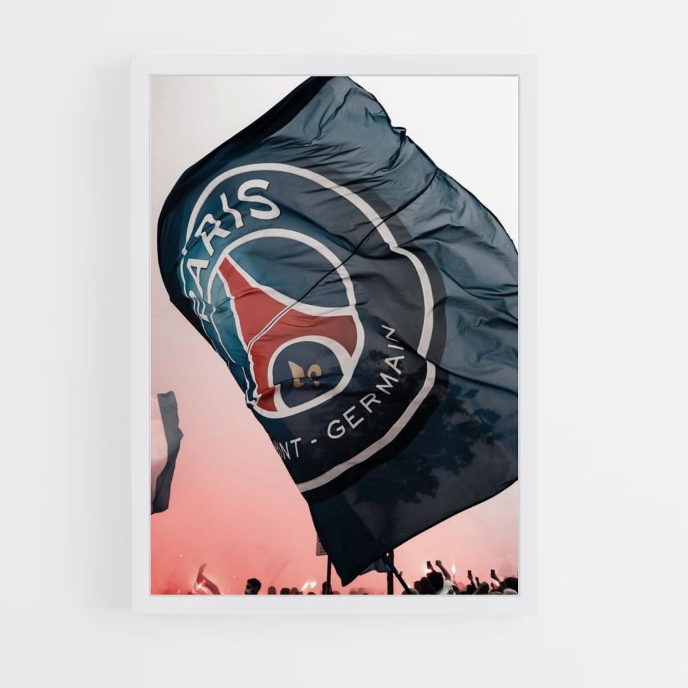 PSG-vlagposter