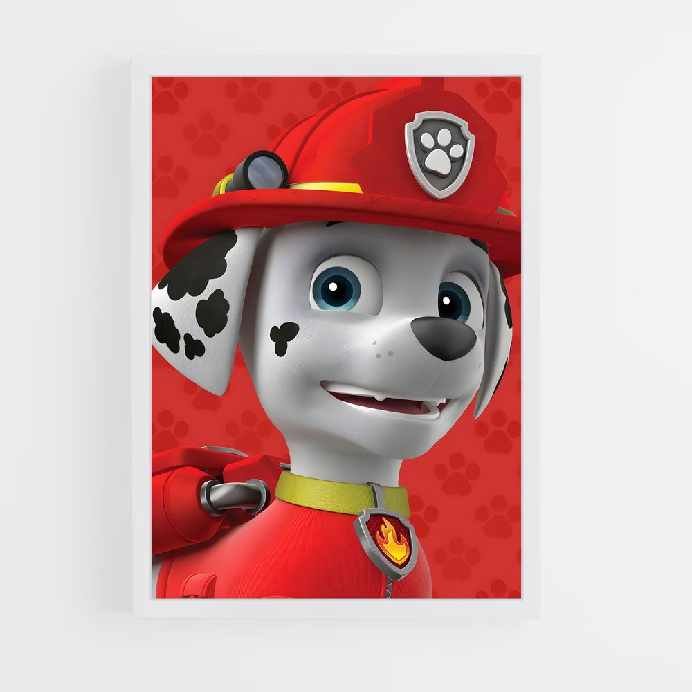 paw-patrol-14 cadre Blanc