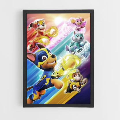 Poster Paw Patrol-vlucht