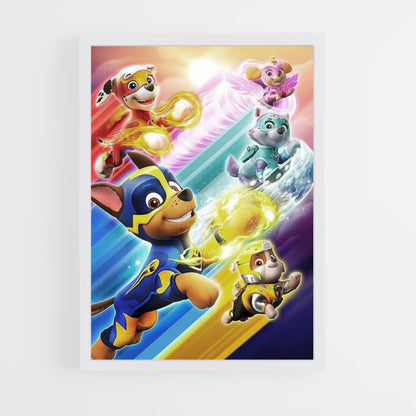 Poster Paw Patrol-vlucht