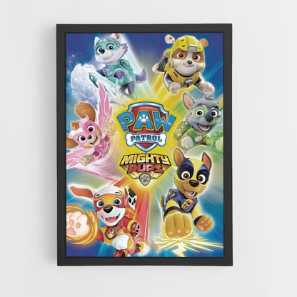 Poster Paw Patrol-bevoegdheden