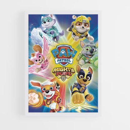 Poster Paw Patrol-bevoegdheden