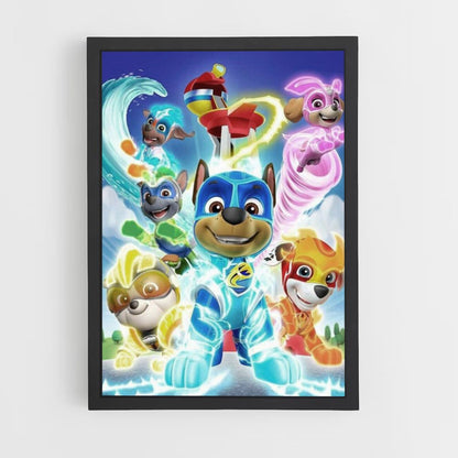 Poster Paw Patrol-held