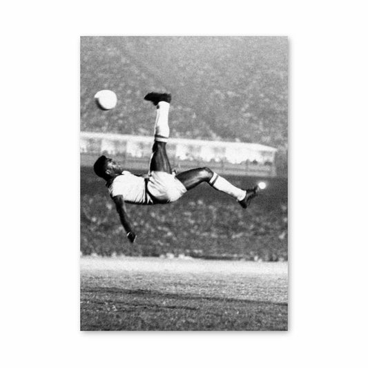 Poster Pelé Acrobatische Terugkeer